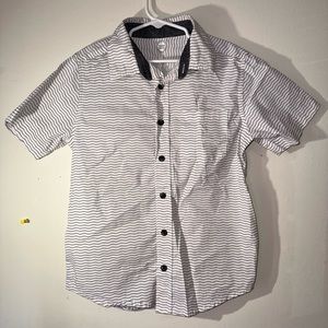Boys striped button up